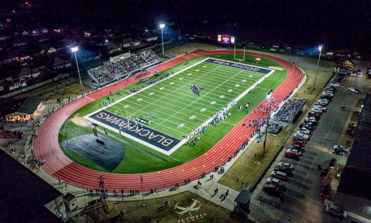 Black hawks stadium